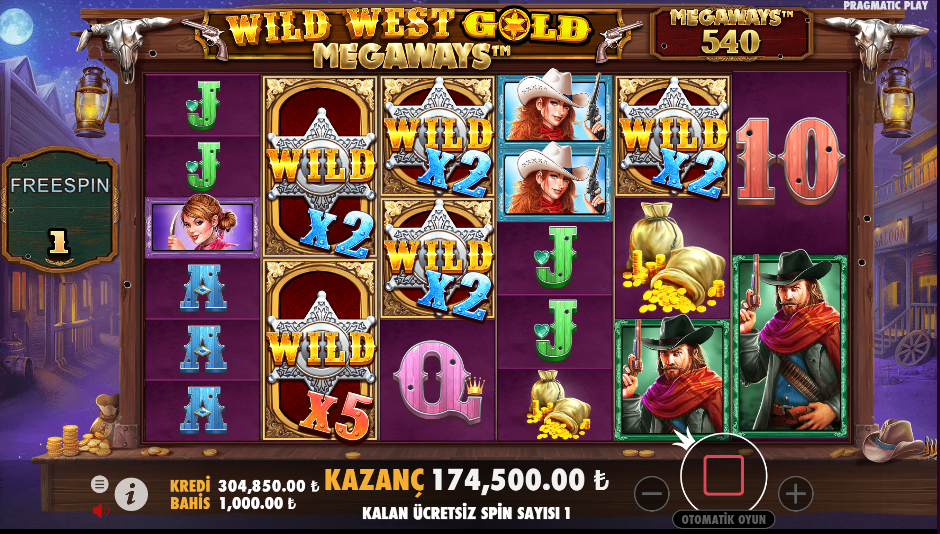 Wild West Gold Megaways Demo Oyna